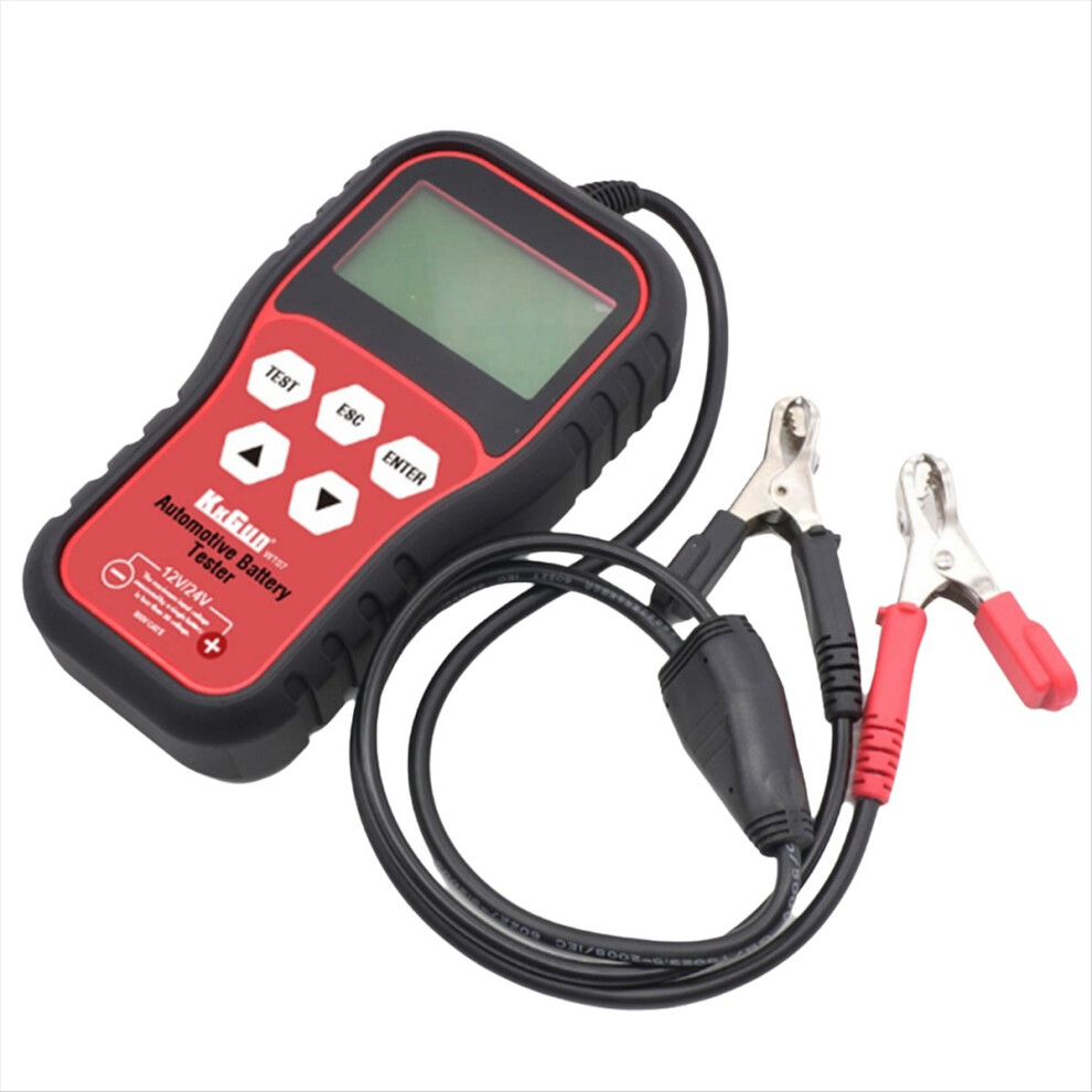 12-24V Car Battery Tester Lcd Digital Display Battery Analyzer Car Battery Diagnostic Tools 4851698667831