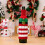 Weihnachtshüllen für Weinflaschen Robuster Flaschenpullover aus Strick 5