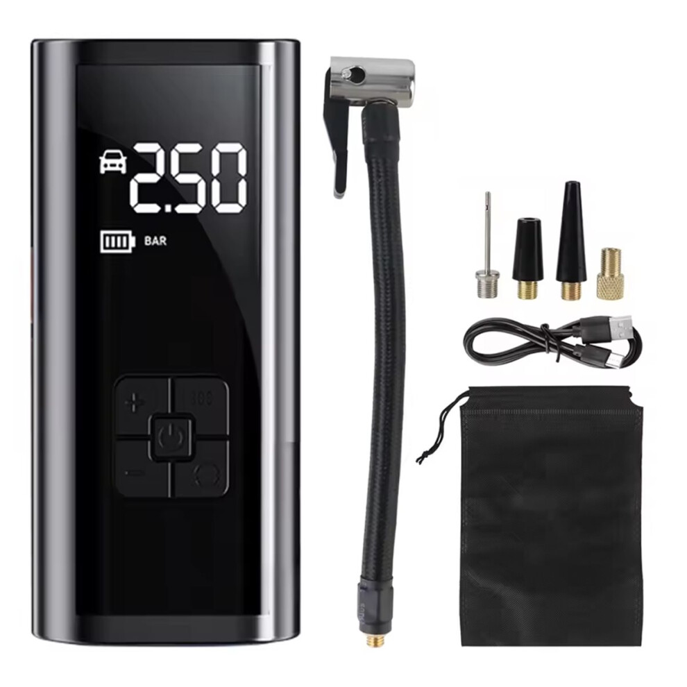 Wireless Tire Inflatable Pump Portable Air Compressor With Power Bank Function For Motorcycles And Bicycles 4853466397759
