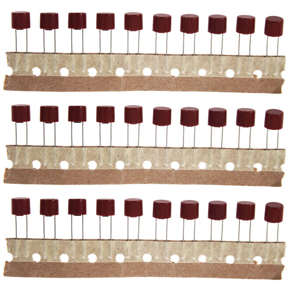 30 Pcs Radial Cables Slow Blowing Micro-Fuse T3.15a 250V 4853466347600