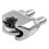 12 abrazaderas de acero inoxidable para cables de 0,3 cm y 3 mm. 7