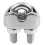 12 abrazaderas de acero inoxidable para cables de 0,3 cm y 3 mm. 2