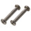 4 sada náhradních koleček pro kufry/inline brusle 64x18mm, černá 6