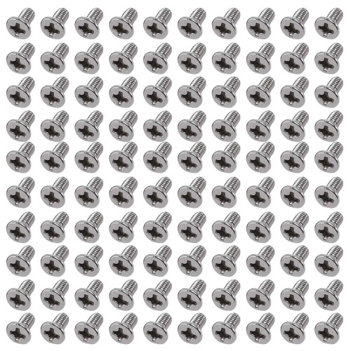 M3 x 6mm Flat Head Countersunk Bolts Machine Screws 200Pcs 1