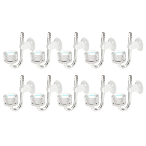 10X Sæt CO2 Diffuser Atomizer Regulator Reaktor til Fisketank Akvarium Plante Mos