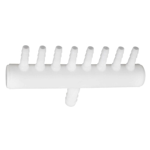 2x plastik 8-vejs akvarierørsplitter luftventil 2