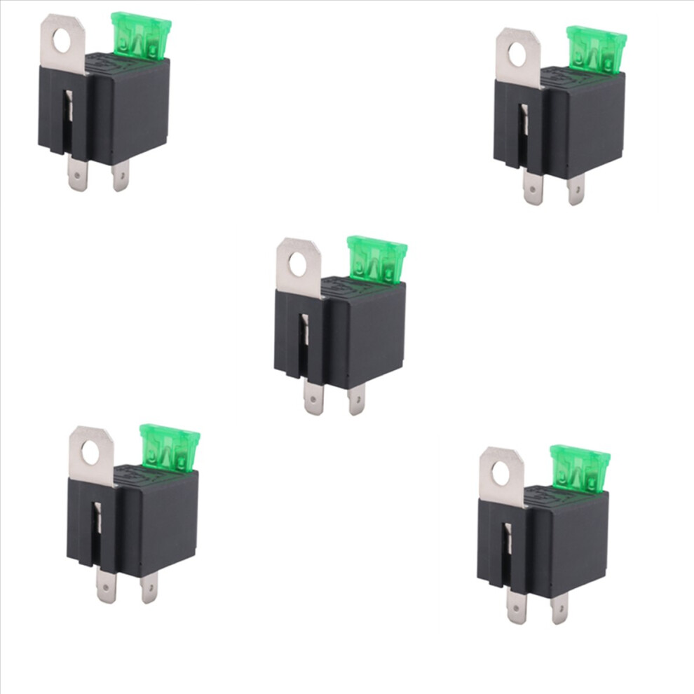 5X 12V 30A 4 Pin Spst Auto Vehicle Relay Normally Opener Switch 4853466356176