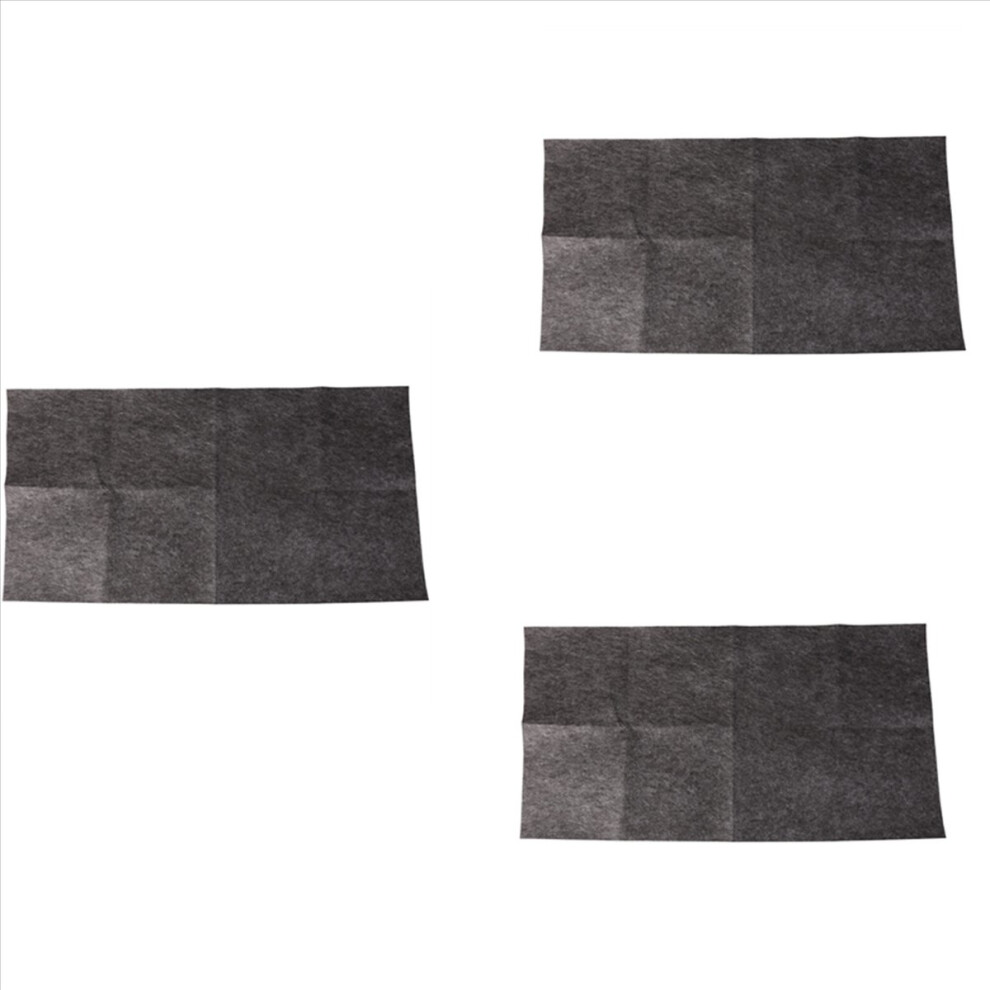 3X Speaker Cloth Car Subwoofer Box Polyester Fiber Sound-Absorbing Board Clothes Anti-Seismic Blanket Felt Gray 4853466368377