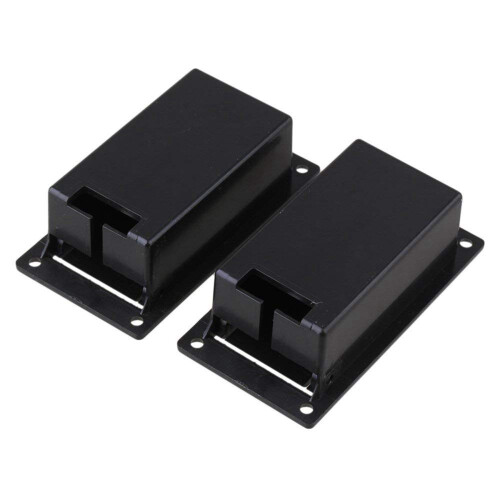 Guitar Bas 9V Batteriholder Rumcover Sort Sæt med 30 2