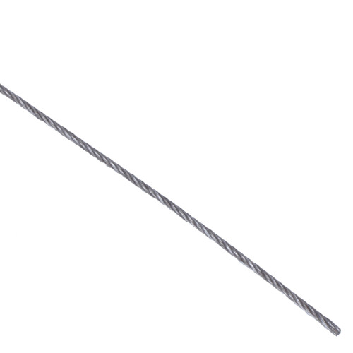 3X Rustfrit stålwirekabelbeslag ekstra, længde: 15M diameter: 1,0mm 2