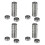 40 τεμάχια 628RS 8mmx24mmx8mm διπλής σφράγισης μινιατούρα ρουλεμάν βαθιάς αυλάκωσης 1