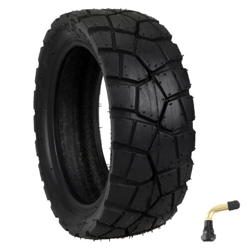 Pneu para patinete elétrico off-road 10x3.0-6.5 sem câmara, pneu a vácuo para patinete elétrico de 10 polegadas.