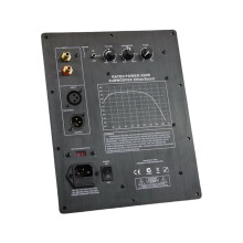 350W Subwoofer Cyfrowy Aktywny Wzmacniacz Mocy Płytowy Profesjonalny Subwoofer Kinowy Audiofilski Wtyczka EU