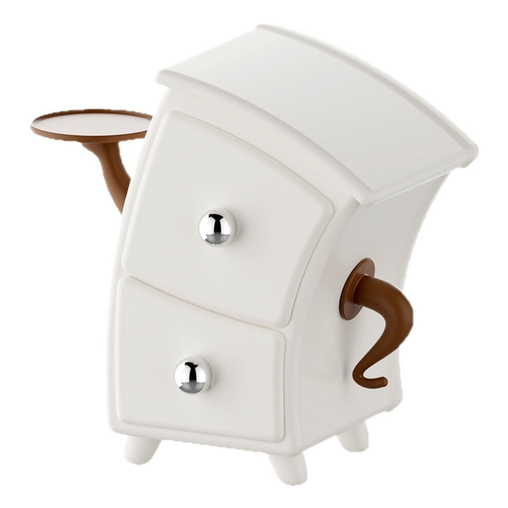 Funny Hands-on-Hips Cabinet Jewelry Storage Box Cosmetic Puff Organizer Drawer Compact Tray for Beauty Accessories Tools