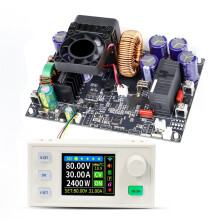 XY8030S CNC DC Buck-konverter 80V 30A 2400W MPPT solcelleopladningsmodul CV CC step-down-modul farve-LCD-display med skærm
