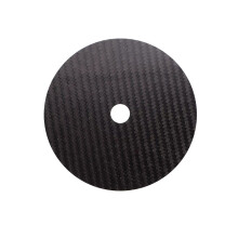 Draaitafelmat van koolstofvezel voor vinylplatenspelers, antistatische plaatmat, geschikt voor de vaatwasser.