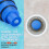 9 Inch Above Ground Pool Skimmer Guard with 1.5inch Threaded Pool Spa Return Line Winterizing for Winterizing Pools 5