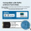M.2 Solid State Mobil Harddiskboks USB 3.2 Metal Varmeafledning Ekstern Type-C Interface Protokol SSD 3