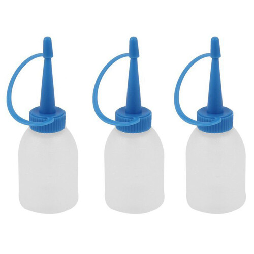 30Ml Βιομηχανική Κόλλα Gel Λάδι Πλαστικό Μπουκάλι Συμπίεσης Δοσομετρητής 10Pcs 1