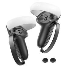 Silikonowa osłona uchwytu z parą nakładek na joysticki do akcesoriów do osłon uchwytów kontrolera