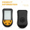 Electronic Digital Altimeter LCD Mini Altimeter Barometer Compass Thermometer Weather Forecast Clock Calendar 6