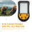 Electronic Digital Altimeter LCD Mini Altimeter Barometer Compass Thermometer Weather Forecast Clock Calendar 4