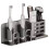 Toothbrush Holder Multi-Function Toothbrush Cup Holder Wall Mounted No Drill Bathroom Organizer Bathroom Storage A 1
