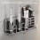 Toothbrush Holder Multi-Function Toothbrush Cup Holder Wall Mounted No Drill Bathroom Organizer Bathroom Storage A 2