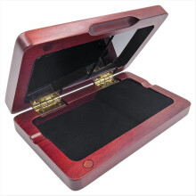 Saxophone Clarinet Container Box Case with Slots for 2pcs Reeds Music Accessories