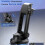 New for Mini Car Mount for Dashboard Mounting Kit Sticky Suction Base Angle-Adjustable Secure Hold 4