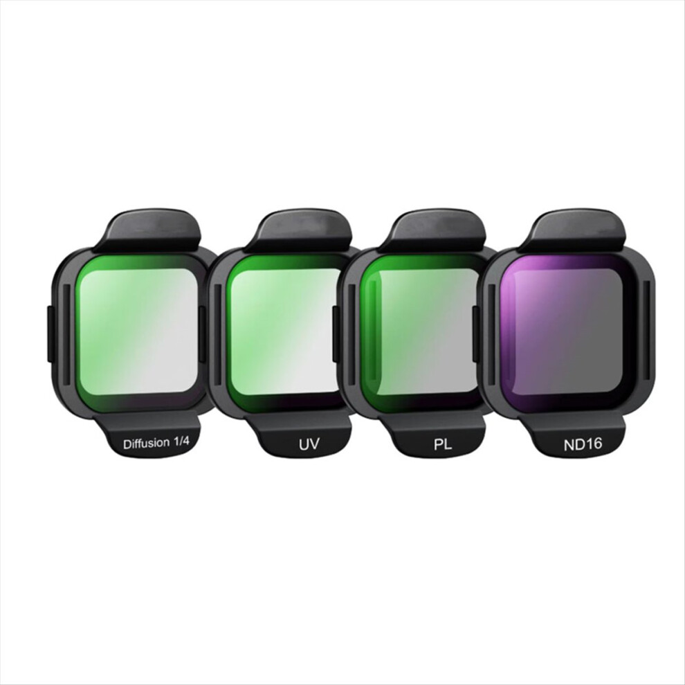 Nd Filter Accessories Set For Flip Drone Snap On Hd Optical Glass Neutral Density Polarized Lens Filter Kit 4853870916300