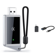 Bezprzewodowy adapter CarPlay do inteligentnego CarPlay AI Box Przewodowy CarPlay do bezprzewodowego CarPlay WiFi Bluetooth