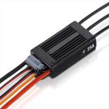 Nowy 25A bezszczotkowy regulator prędkości ESC z wbudowanym BEC 3-6S Lipo do samolotów RC