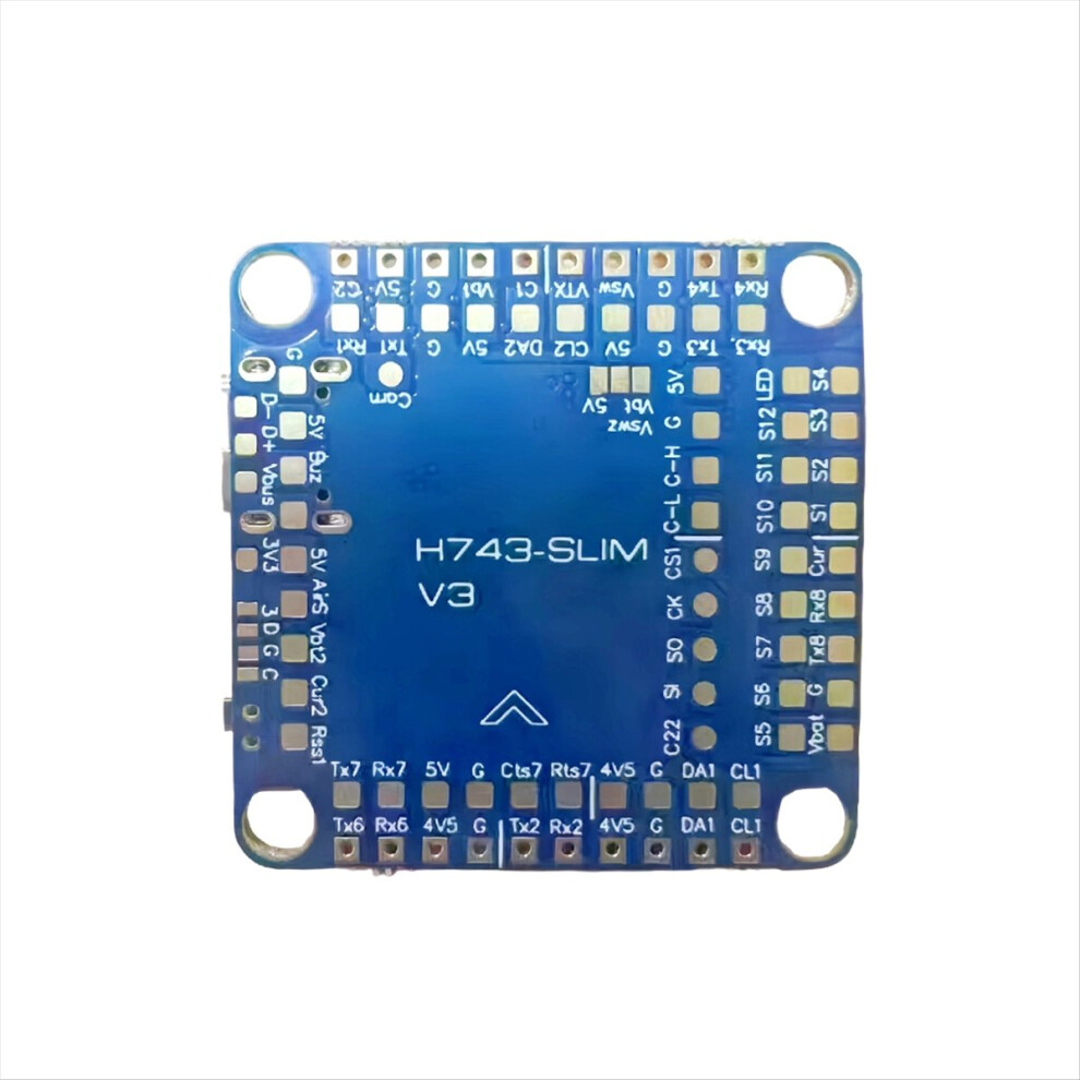 H743-Slim V3 Bec Icm42688p Baro Osd F7 Flight Controller 2-8S Lipo 30.5X30.5mm For Rc Multirotor Fpv Drone 4853870915433