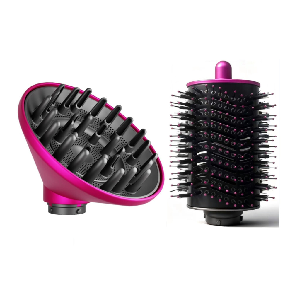 Diffuser+ Curl Diffuser Attachment for HS01 HS05 HS08 to Dryer Faster and Define Curls Hair Rose