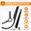Bicycle Chain Cover 48-52T Universal Bicycle Chain Guard Bicycle Chain Shell Protector with Tail Fixed 6