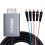 Component Converter Audio Video 5RCA YPbPr Cable for Digital AV Output High Quality Image 2