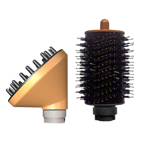Diffuser Attachment & Smoothing Comb Nozzle for FlexStyle Blow Dryers Attachment Volumizing Brush Styling A 1
