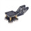 CW Keyer Automatic Trainer PCB 4 Nd Magnet Bases Double Paddle Automatic Morse Key Double Paddle Morse Key 2