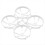 Para Meteor75 Pro FPV Drone Frame 1S Micro-Type Brushless Frame para Meteor 75 Pro FPV Racing RC Drone Quadcopter Frame,A 1