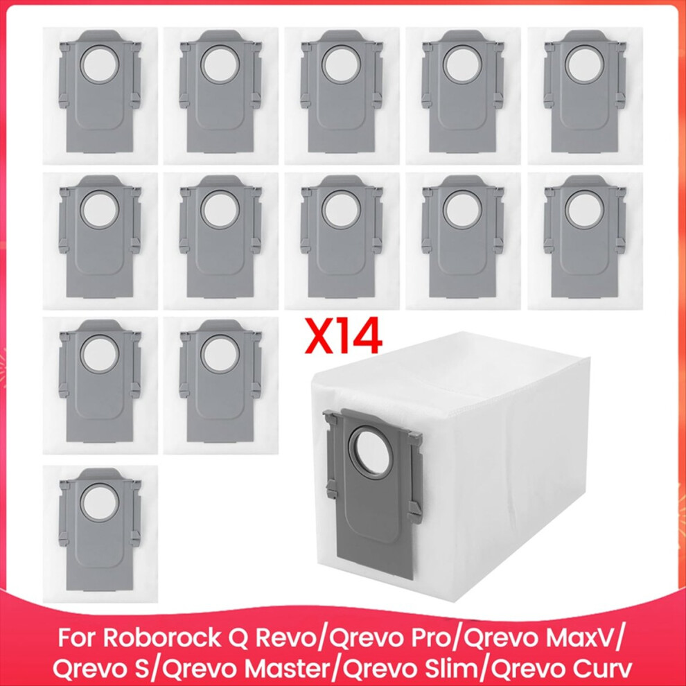 Vacuum Cleaner Bags for Roborock Q Revo/Qrevo Pro/Qrevo MaxV/Qrevo S/Qrevo Master/Qrevo Slim/Qrevo Curv Parts