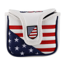 PU golf mallet putterhoes, headcover van synthetisch leer, waterdichte gripbeschermhoes voor de putterkop.