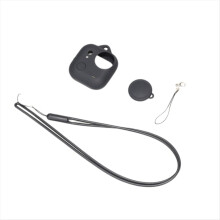 Capa protetora para lente, estojo anti-queda com cordão anti-perda para câmera de ação GO Ultra.