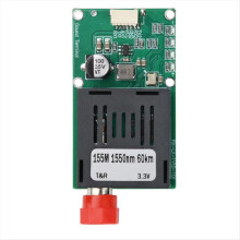 Fiberkonverter SingleMode Single Fiber FC/UPC RX 1 Kanal Video+UART TTL SBUS til Optisk Controller 0-60km