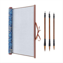 Inkless Chinese Calligraphy Set Reusable Water Writing Magic Cloth Scroll Traditional Pens