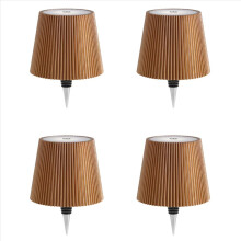 4x LED-Weinflaschen-Lampenschirm, kabellos, für Spirituosenflaschen, 3 Farben, stufenlos dimmbar, Leisten C