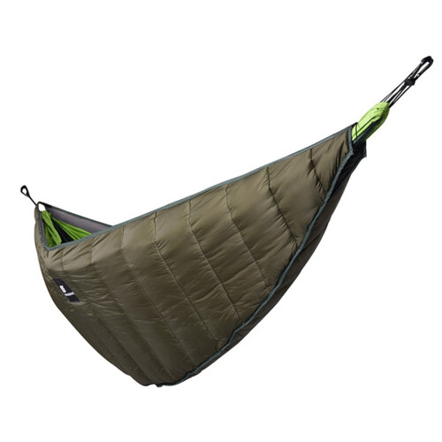 Hamaca para acampar al aire libre, cálida, ultraligera, para invierno, de algodón 2