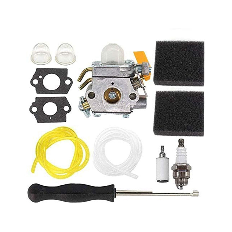 Carburettor 308054012 With Air Filter Set For 25Cc 26Cc 30Cc 46Cc Ryobi Homelite Hedge Trimmer Zama C1u-H60 Carb 4851698690303