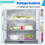 4Pc Refrigerator Thermometer, with Red Indicator Thermometer for Freezer Cooler Hanging Hook and Stand 6