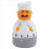 Egg Timer Short-Term Alarm Clock, 60 Minutes Kitchen Cooking Baking Mechanical Countdown 2